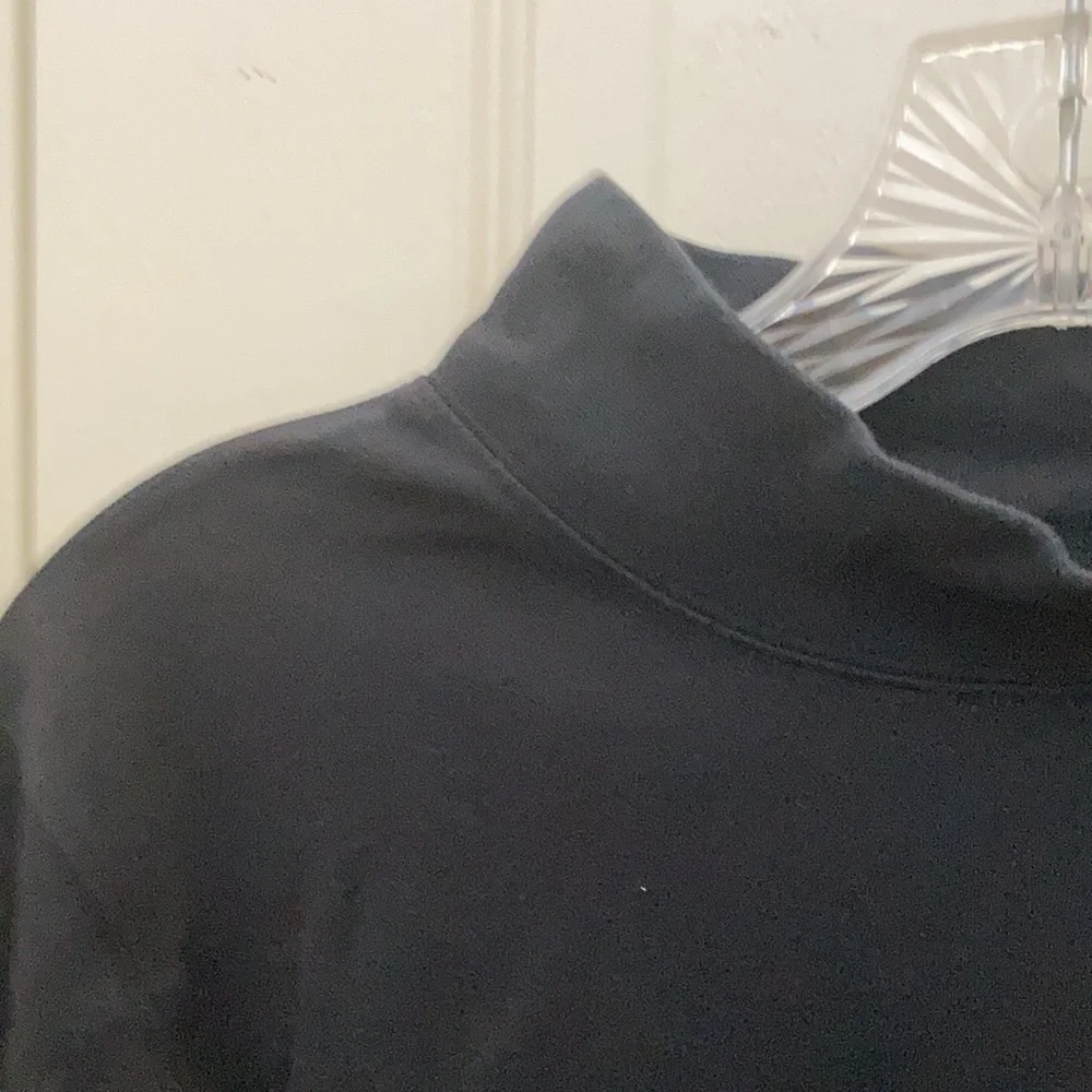 FINAL MARKDOWN Classic l l bean mock neck top large